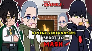 Divine visionaries React to Mash || Mashle Magic and Muscles - GC