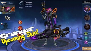 GRANGER NEW UPCOMING SKIN! GRANGER LEGEND SKIN SURVEY? MOBILE LEGENDS GRANGER NEW SKIN UPDATE!