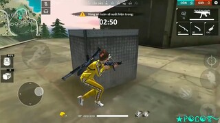 [ Garena Free Fire ] Solo Squad Vô Tình Gặp Ngay AS Mobile - Kho Quân Sự