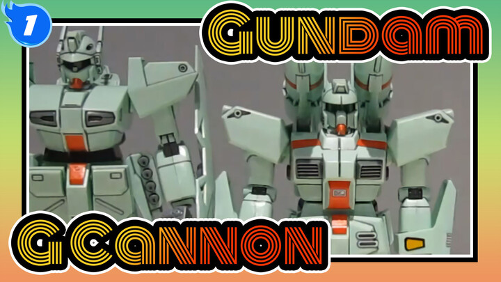 [Gundam] Set Lama BANDAI 1/100 Gundam F91| G Cannon_1