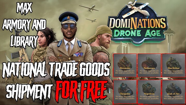 ARMORY & LIBRARY & WALLS UPGRADE | DOMINATIONS Hack - Mod - FREE TEST | No Banned | IDOTService