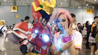 Break through the dimensional wall just to see you at the comic exhibition Huo Linfei x Tianyu