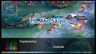 Cinderella TL Ako Sa'yo Karaoke PH