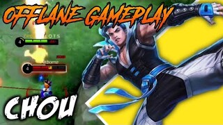 CHOU DESTROYED GUINEVERE IN THIS GAMEPLAY | MOBILE LEGENDS