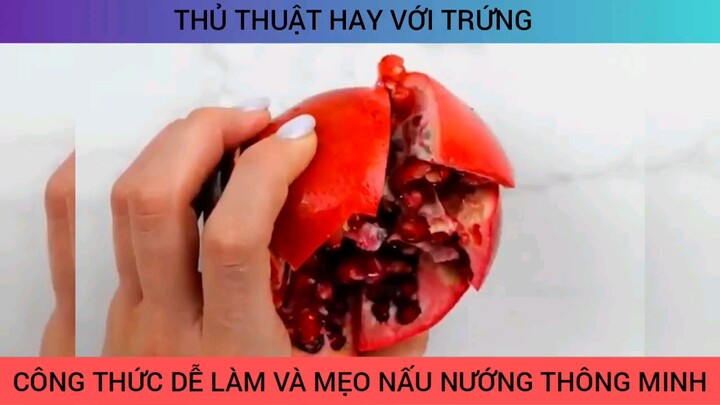 Thủ thuật hay với trứng công thức dễ làm