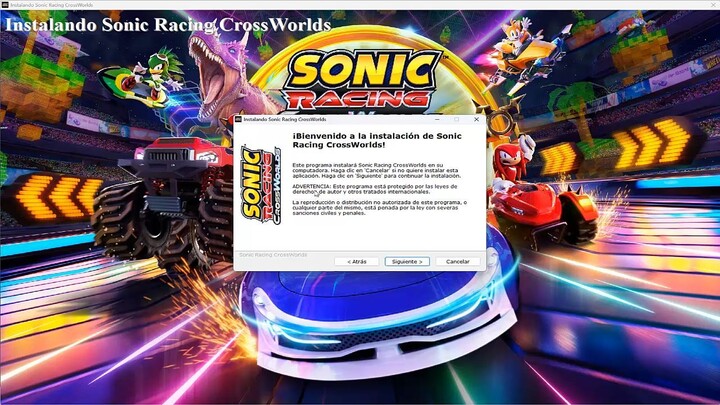 Sonic Racing CrossWorlds Descargar Juegos PC Full Español