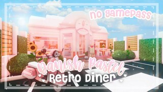 No Gamepass Colorful Danish Pastel Retro Diner - Speedbuild and Tour - iTapixca Builds