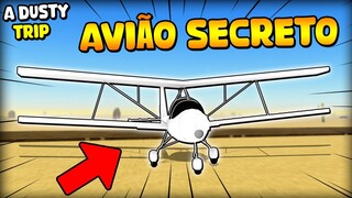 REVELANDO O NOVO AVIÃO SECRETO E COMO USAR NO A DUSTY TRIP | ROBLOX