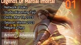 Legends Of Martial Imortal Eps 01 Sub Indonesia
