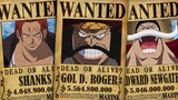 Những nhân vật có TRUY NÃ CAO NHẤT đã được công bố trong One Piece!