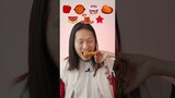 Random Red food MUKBANG #mukbang #asmr #tiktok