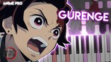 [FULL]Gurenge - Kimetsu no Yaiba/Demon Slayer OP | LiSA (piano)