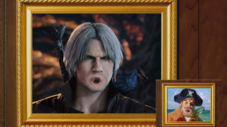 Funny fantasy linkage "Devil May Cry 5 X SpongeBob SquarePants"