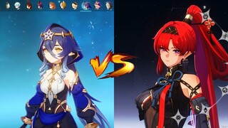 Genshin Impact Elf vs Wuthering Waves Elf! Characters Comparison