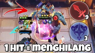 LEOMORD ASTRO TITAN 9 WEAPON MASTER!! 1 HIT MUSUH MENGHILANG!! COMBO TERKUAT MAGIC CHESS