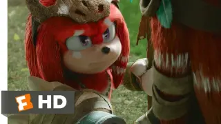 Sonic The Hedgehog 2 - Knuckles' Backstory Scene (4K) (2022)