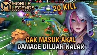 20 KILL TANPA MATI !! MELISSA MASIH TERLALU MONSTER | GAMEPLAY MLBB