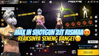 MAX IN SHOTGUN 2JT RISMAA😍REAKSINYA SENENG BANGET😂