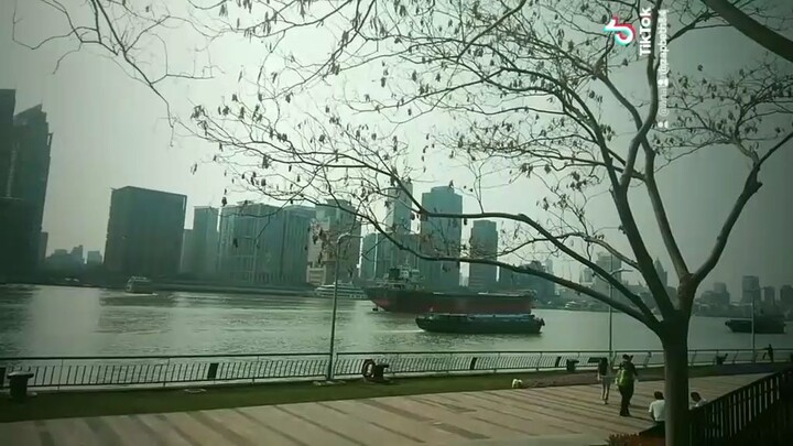 Part of the bund at Shanghai,china