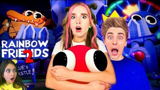 😱 РАДУЖНЫЕ ДРУЗЬЯ 2 В РЕАЛЬНОЙ ЖИЗНИ 😍 ROBLOX говорящий котёнок Rainbow Friends 2