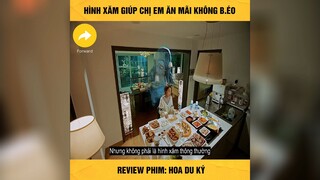 hình xăm giúp chị em ăn mãi không béo p3 #review