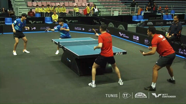 LIHECHEN/WUYIFEI-MOHAMED ELBEIALI/YOUSSEF ABDELAZIZ-WTT Contender Tunis 2025 Pre