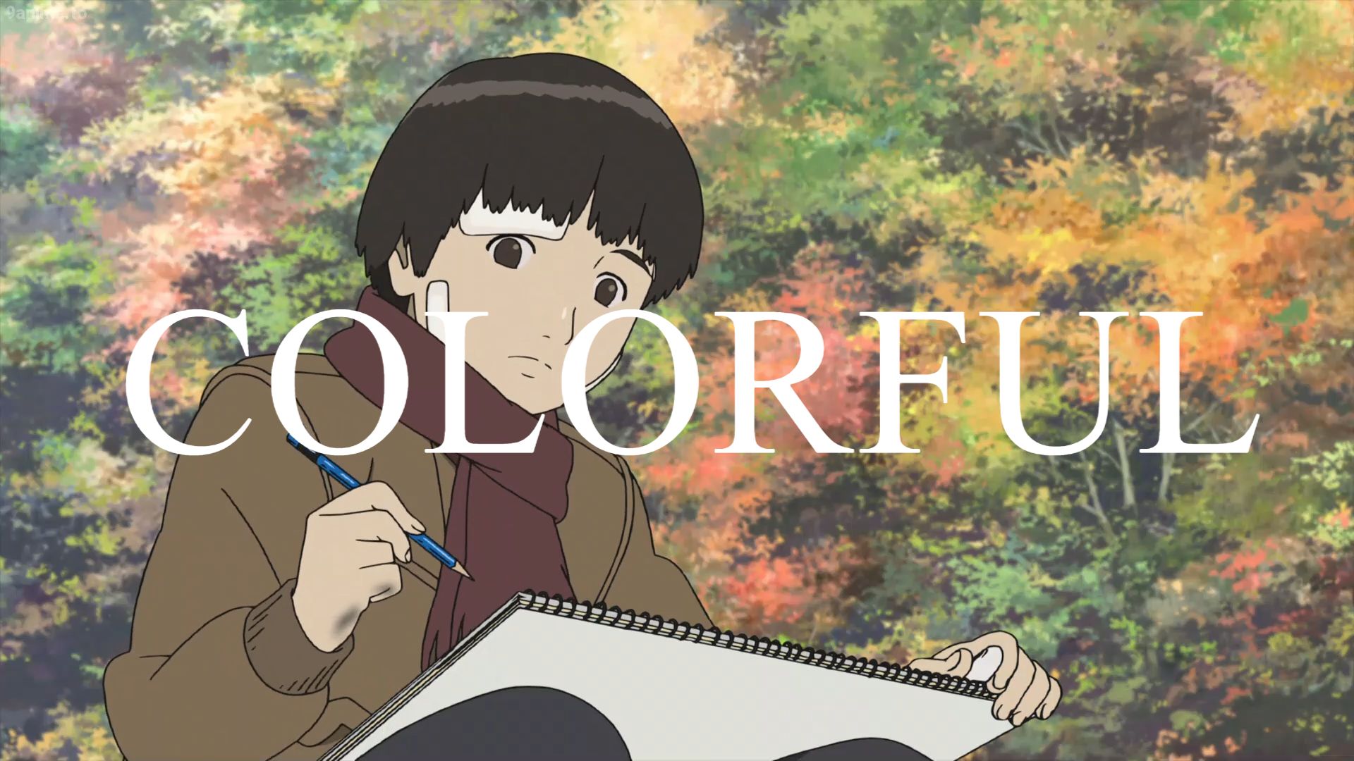 Anime girl Wallpaper 4K, Colorful background