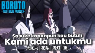 BORUTO TERBARU SUBTITTLE INDONESIA - TIM OROCHIMARU BANTU SASUKE  DI TWO BLUE VORTEX CHAPTER 3