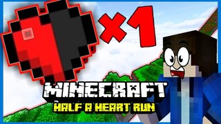 HALF A HEART RUN PT. 1 - Minecraft Map (Filipino) | CharlesDGreat