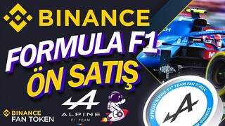 Binance Alpine F1 Team Fan Token - Binance Ön Satış ALPINE Token Nasıl Alınır?