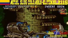 Metal Slug Colombia (Klitzwal2115)...Metal Slug X..No Slug .. Boss Misión 2...Aeshi Nero...Level 8