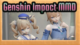 [Genshin Impact/MMD] Hot Dance Of Two Girls With Skins In Genshin Impact