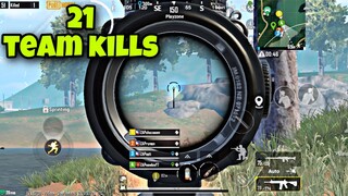 THE GAME THAT MADE US CHAMPION IN 10K TOURNAMENT 21 KILLS GAMEPLAY #PUBGMOBILE