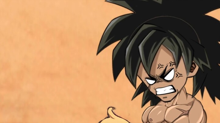 Hoạt hình điêu khắc cát Seven Bảy Viên Ngọc Rồng: Tôi thực sự đã tái sinh thành Broly trong Seven Bả