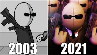 Evolution of Agent in Madness Combat Games [2003-2021]