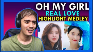 OH MY GIRL (오마이걸) 2ND ALBUM [Real Love] Highlight Medley REACTION