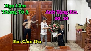 Koy Tatto NgọcRambo Sỏ Lá Bảo tặng quà 20/10 cho Hằng…!