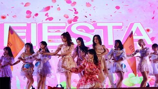 【IZONE】Fiesta แสดงบนเวทีร้องเพลงส่งท้ายปี! - การแข่งขันเต้นรำวิทยาศาสตร์และเทคโนโลยีมหาวิทยาลัยเฉิงต