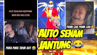 BALASAN PRANK PILOT PURA PURA TIDUR😴, PENUMPANG AUTO PANIK BANGET 😱