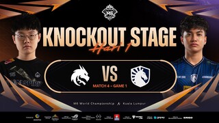 [ID] M6 Knockout Stage Hari 1 | TEAM SPIRIT VS TEAM LIQUID ID | Game 1