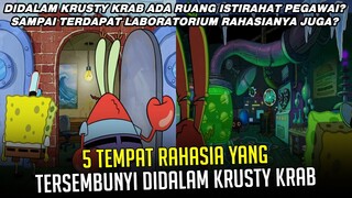 5 Tempat Rahasia yang tersembunyi didalam Krusty Krab | #spongebobpedia - 60