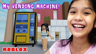 Crafting a VENDING MACHINE! Roblox SkyBlock | Amazing Zia