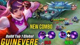 MANIAC🔥 Guinevere New Combo  Build Top 1 Global Guinivere (TRY THIS) - MLBB