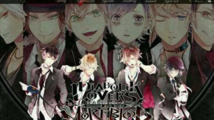 DIABOLIK LOVERS cos comparison - in fact, the degree of reduction is very high