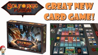 Solforge Fusion Looks Like the Next Great Collectible Card Game! (Magic / Keyforge Creator!)