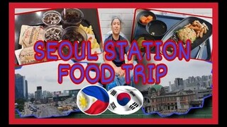 Seoul Station Gala/meet my friend eat lunch and merienda together