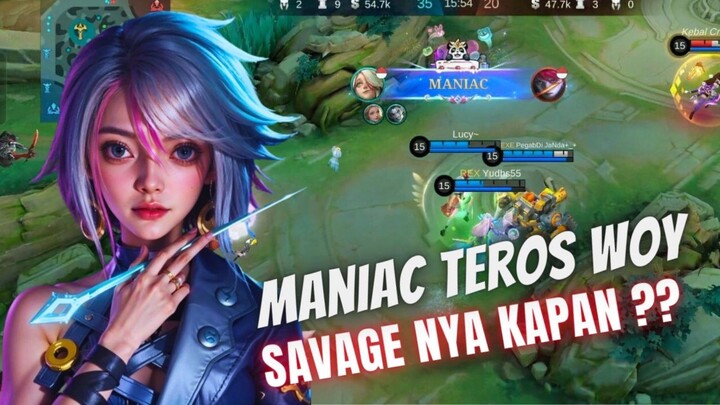 Maniac terus. Savage nya kapan ya ?? 🪡