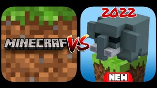 Minecraft PE 1.17 VS Craftsman 2022: Explore World Crafting