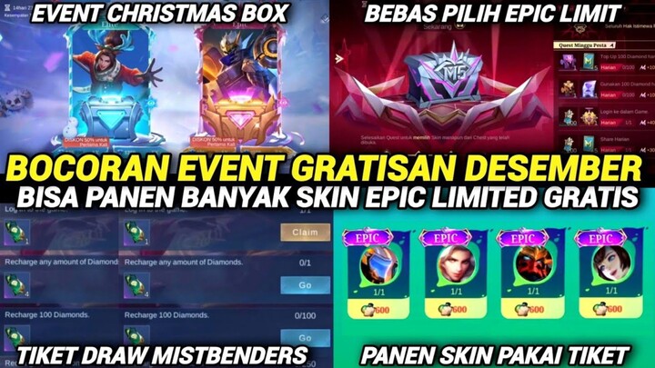 BOCORAN EVENT GRATISAN DESEMBER 2023 !! TIKET 2 RONDE MISTBENDERS, M5 BATTLE NIGHT, CHRISTMAS BOX ML