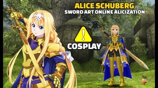 Toram Online : Alice Sword Art Online Alicization Cosplay!